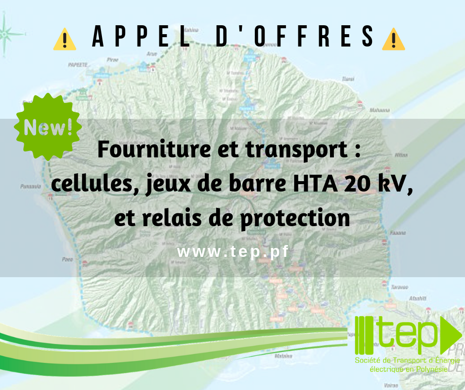 Répondez à l'appel d'offres TEP
